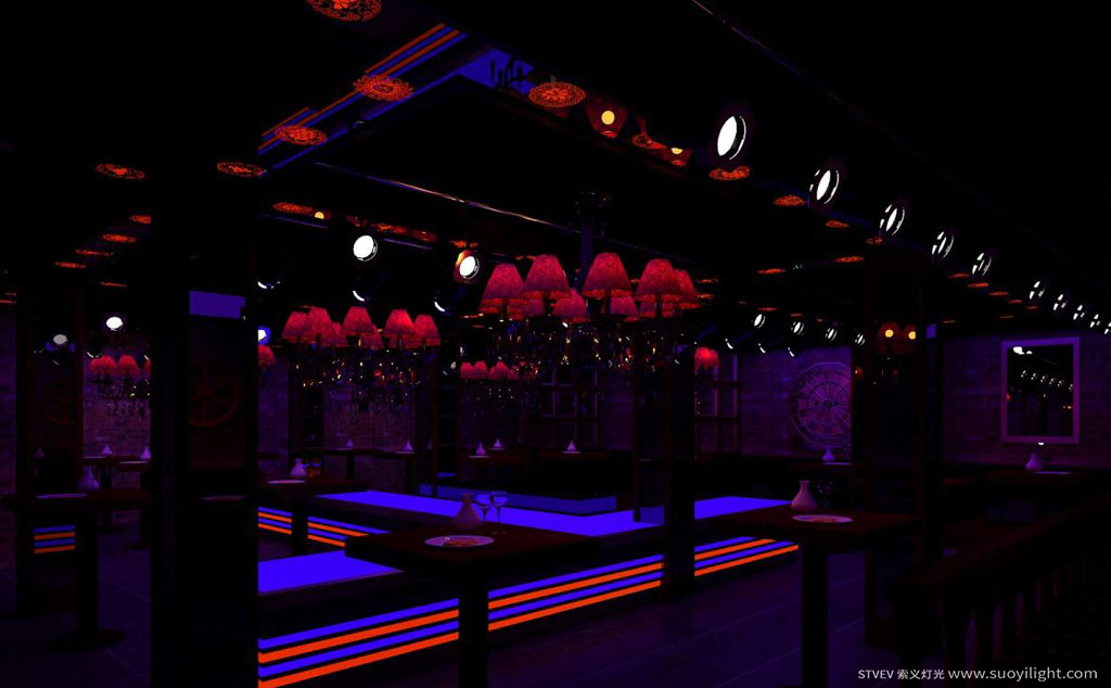 MoscowComprehensive Solution of Entertainment Lighting System in House Dj Club